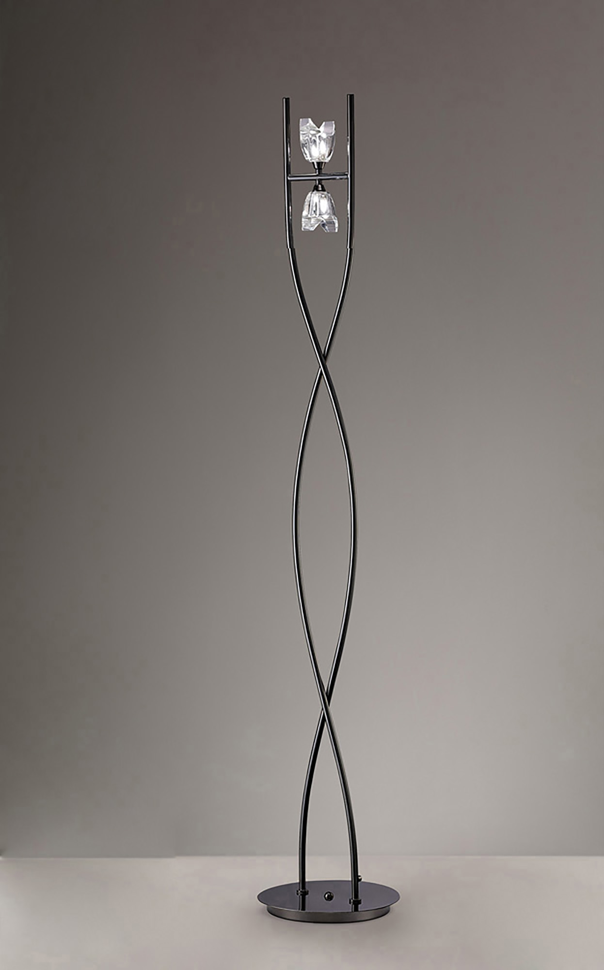 Eclipse Black Chrome Floor Lamps Mantra Multi Head Floor Lamps Eclipse Black Chrome Floor Lamps Mantra Multi Head Floor Lamps